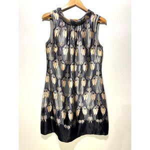 Oasis silk tunic dress dark romantic quiet luxury festive wedding guest women 14